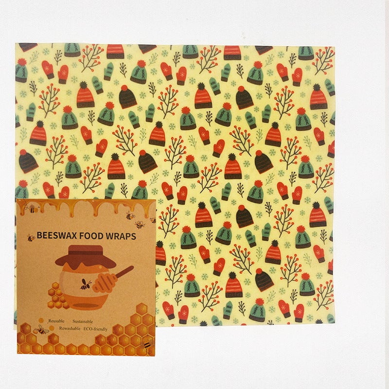 Beeswax Cloth Reusable Beeswax Paper Beeswax Food Grade Packaging Cloth Beeswax Wrap Cloth - Image 1
