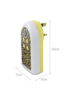 BESTIS Mini Wall Plug Quran Speaker with Light Wall Koran Reciter Ramadan Pray Essential Gift Yellow 13*7*3cm  - Image 5