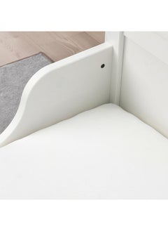 زبون ملاءة سرير، بيضاء، 80×130 سم  - Image 3