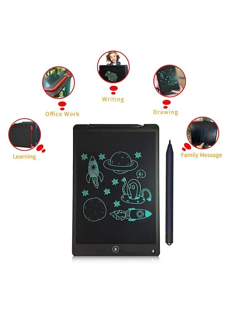 تابلت كتابة LCD مقاس8.5 إنش  ، لوحة رسم محمولة بشاشة ملونة، هدية لعبة تعليمية تعليمية للأطفال والكبار في المنزل والمدرسة والمكتب - Image 2