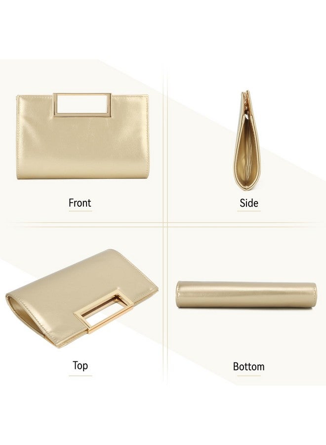 LUI SUI LUI SUI Top Handle Clutch Purse for Women Elegant Evening Bag Fashion Handbags for Formal Wedding Prom With Chain - Image 4