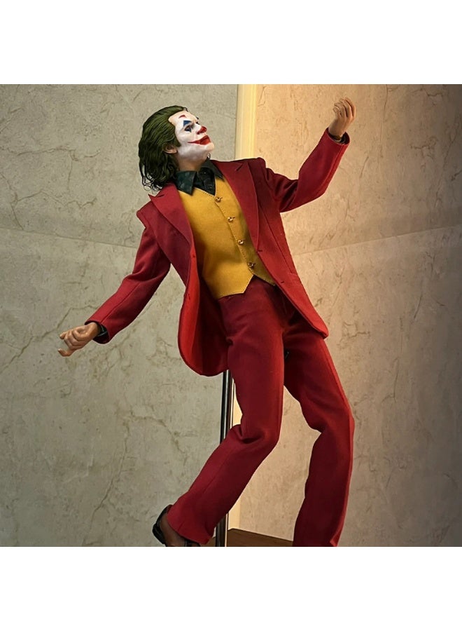 Joker - Joker Phoenix's Clown Outfit Cosplay Set (four Pieces) - Image 3