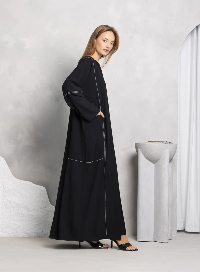 نيكياس قماش ساي مع خيط أمامي وخلفي