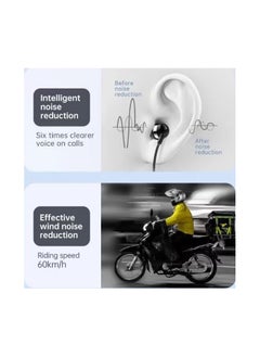 Fineblue F520 Bluetooth Headset Retractable Vibration Noise Cancelling With Microphone Volume Control  - Image 1
