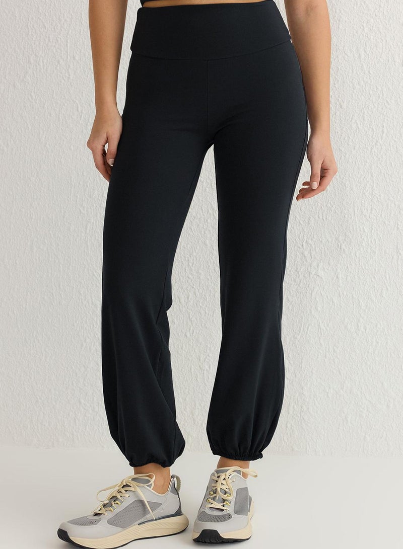 trendyol Scuba Fabric Black Sportswear Sweatpants - - Image 4