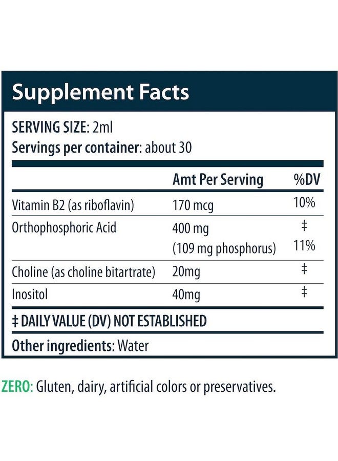GoodApple Nutritionals Phos Formula | Nausea | Supports Bone Health | Phosphorus Liquid Supplement with Dropper | 2 fl oz - Image 4