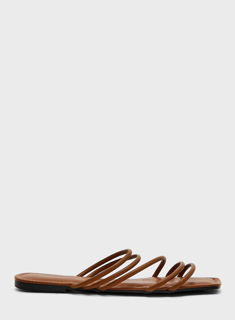 Rubi Frankie Strappy Slides