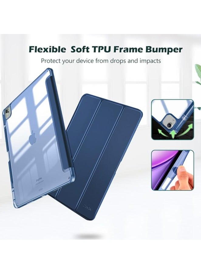 Procases iPad Air 13 Inch Case with Pencil Holder 2024 M2 & iPad Pro 12.9 6th/5th/4th/3rd Case, 2024 iPad Air 13 Case, 13" iPad Air 2024 Cover -Navy - Image 4