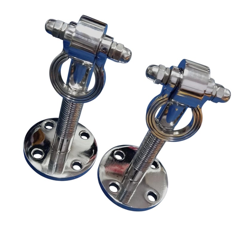 Kkriya Home Decor 10 inch HIGrade Heavy Duty Pure Stainless Steel Super Quality Life TIME WARRENTY Ceiling KADA Swing Weight Capacity of 2000KG Pack of 2PCS Strong and Sturdy  - Image 4