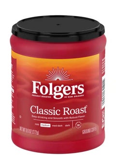 Folgers Classic Roast Ground Coffee Medium Roast 272 grams 