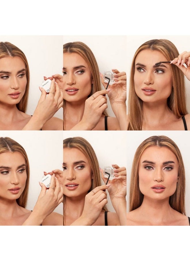 MADLUVV Clean Girl Brow Slick Clear Eyebrow Styling Gel For A Natural Looking Polished Finish With A Strong Hold Vegan And Cruelty Free (Large)  - Image 4