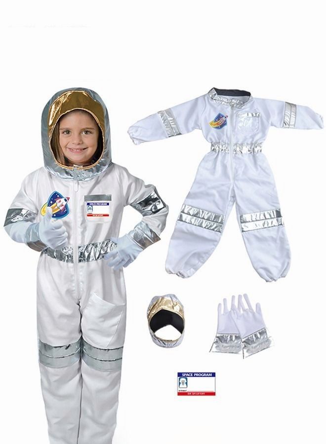 PYEBE Astronaut Costume for Kids Space Pretend Dress Up Role Play Set for Kids - Image 1