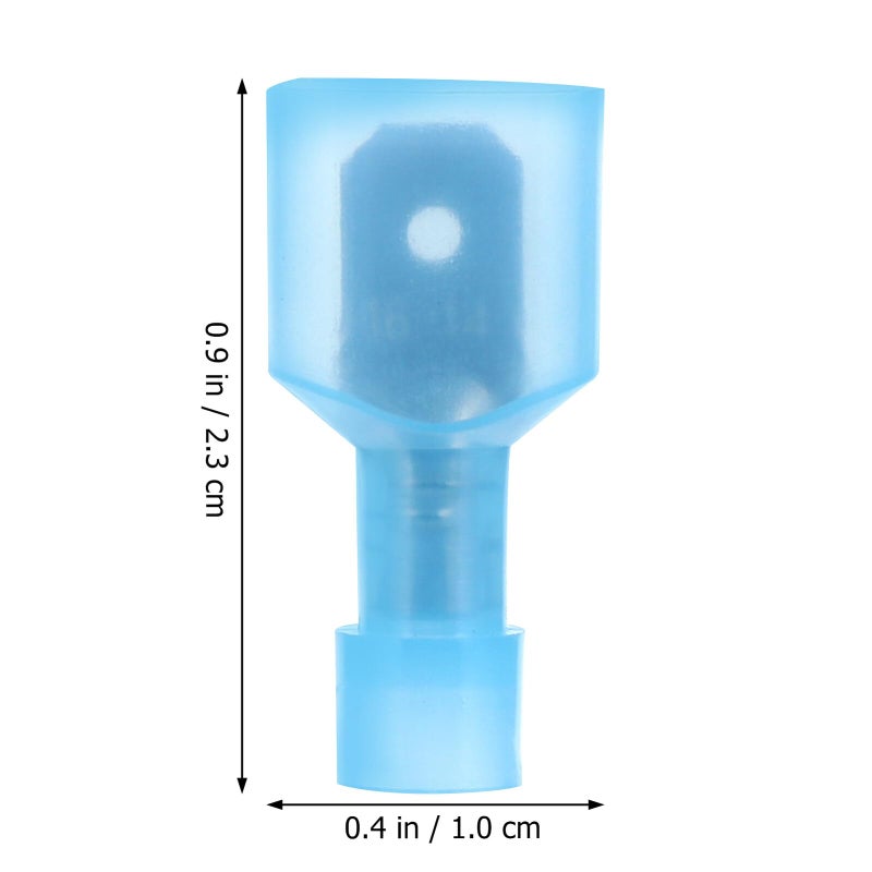 Nylon Insulated Male Spade Connectors 150 Pcs Awg Electrical Crimp Terminals - Image 3