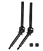 Raflot 2Pcs RC Front Axle Drive Shaft Steel Front Universal Driveshaft CVD Set for 124 C10JLUBroncoGladiatorDeadbolt RC Crawler Car SCX24 Upgrades Accessories 4mm - Image 3