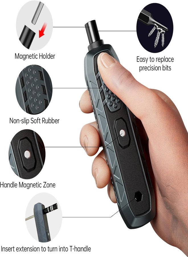 INICIO 180 in 1 Precision Screwdriver Set With 144 CR-V Bits 14 Sockets 4 S2 Bits, Professional Magnetic Tool Kit For Repair & Maintenance Electronics Smartphones iPhone MacBook Laptop Console etc - Image 2