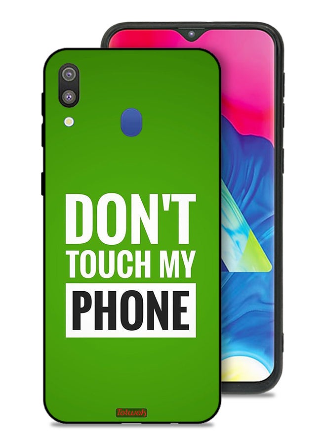 Tolwak Samsung Galaxy M20 Protective Case Cover Do Not Touch My Phone - Image 1