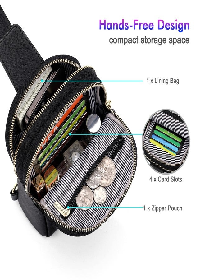 nuoku Backpack Purse - Crossbody & Sling Bag for Women, Small RFID Wallet with Cell Phone Pocket - Image 3