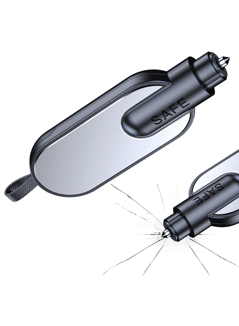 SOLARAE أداة الهروب الطارئة للسيارة: مطرقة أمان مع كاسر زجاج وقاطع حزام الأمان للإنقاذ السريع في البر والبحر. - Image 4