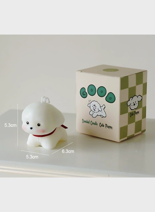 Fianser Candles Handmade Dog Puppy Home Scented 5 Hours Fragrance Aromatherapy Gift Wax Natural Soy Stress Relief Luxury Wedding Bathroom Birthday Yoga Anniversary - Image 3