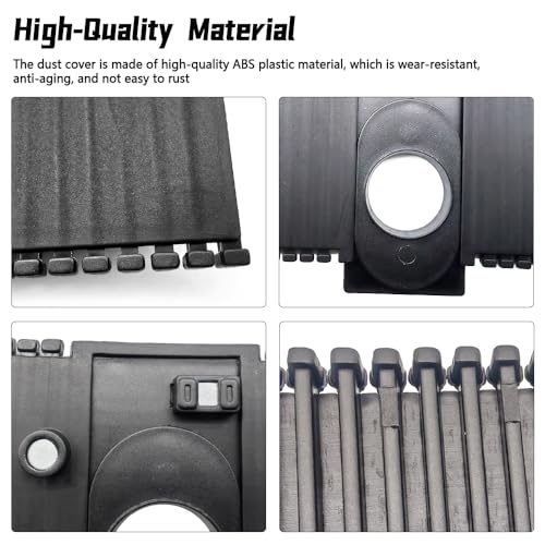 GOLACOD Car Interior Gear Shift Strip Dust Cover 3W1713111J Compatible with Bentley Continental Gt Gtc Flying Spur 2004-2018 Gear Shift Blind Cover - Image 3