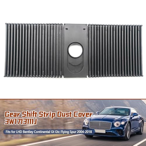 GOLACOD Car Interior Gear Shift Strip Dust Cover 3W1713111J Compatible with Bentley Continental Gt Gtc Flying Spur 2004-2018 Gear Shift Blind Cover - Image 2