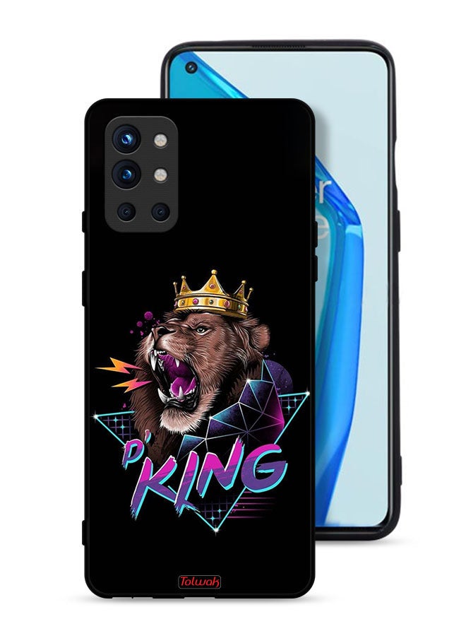Tolwak OnePlus 9R 5G Protective Case Cover Lion King Art - Image 1