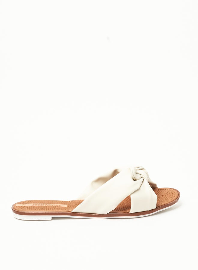 MOLECA صنادل مسطحة مفتوحة الأصابع بحزام - Image 4