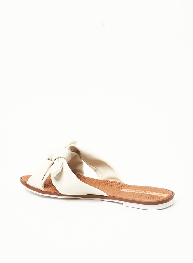 MOLECA صنادل مسطحة مفتوحة الأصابع بحزام - Image 5