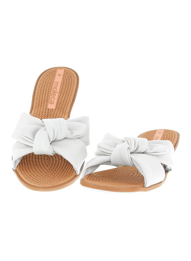 MOLECA صنادل مسطحة مفتوحة الأصابع بحزام - Image 1