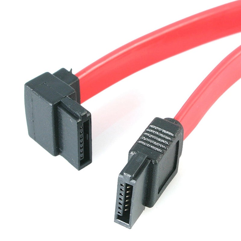 StarTech SATA6LA1 6-Inch SATA to Left Angle SATA Serial ATA Cable - Image 4