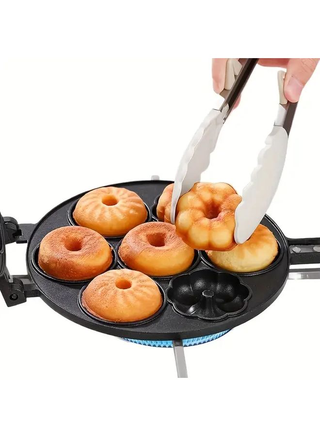 Donut Baking Pan 7 Hole Donut Cake Mould For Commercial Biscuits Moon Cakes And Egg Baking Tools - Image 2