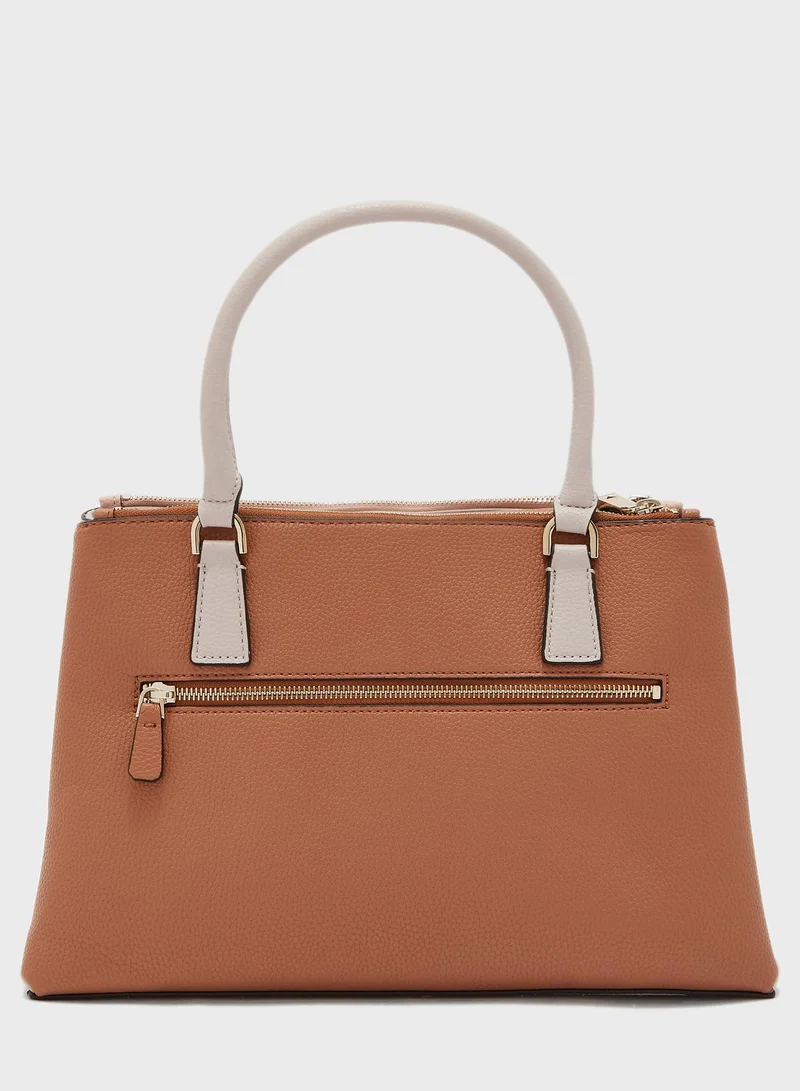 GUESS Becca Top Handle Status Satchel