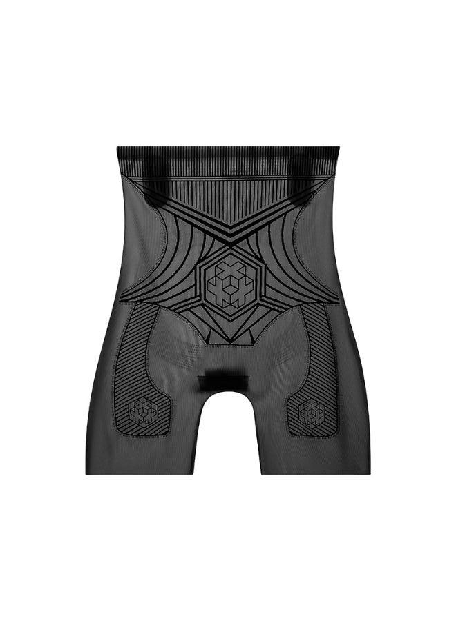 KUYING High Waisted Anti Glare Postpartum Waist Cinching And Hip Lifting Safety Pants For Body Shaping Set Of 3 - Image 3