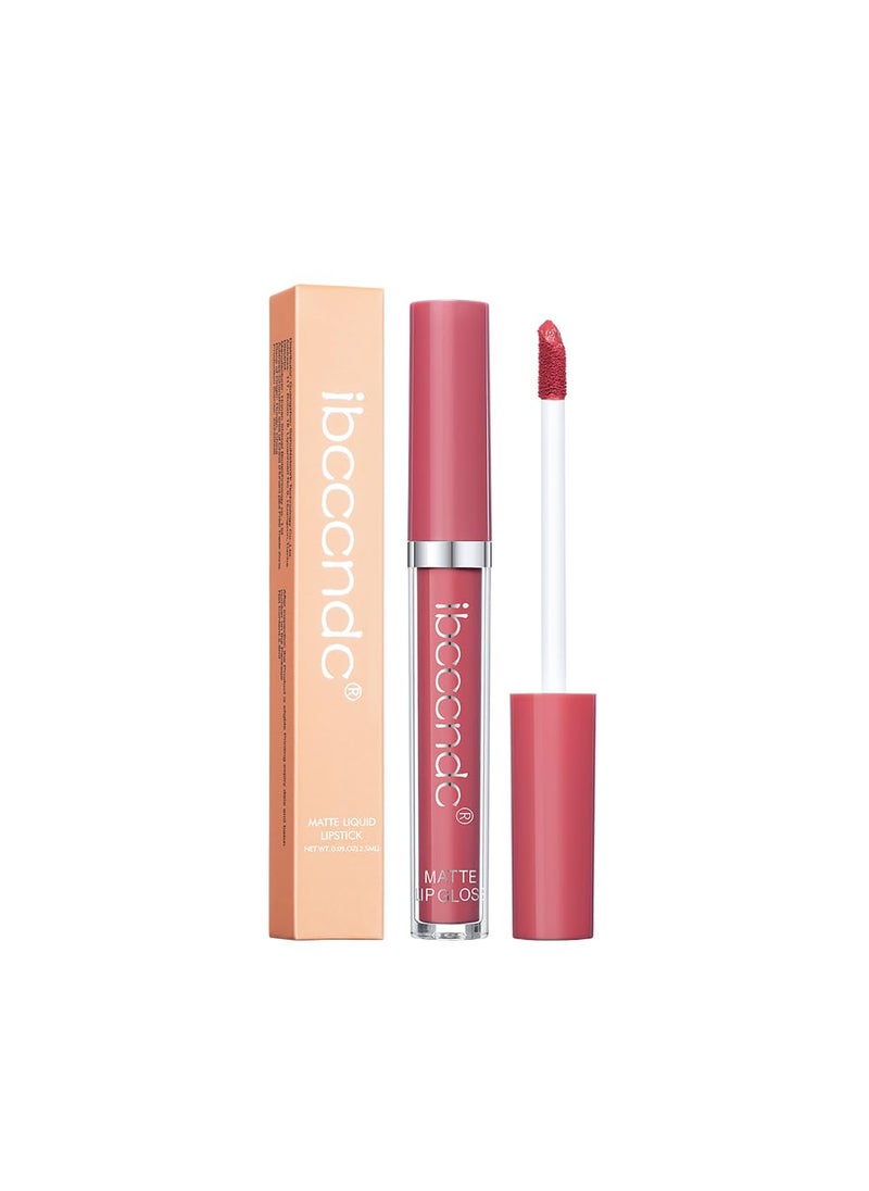 MYUANGO - MYUANGO Matte Liquid Lipstick, Ultra-Intense Pigmented Creamy Formula, Long Lasting, Lightweight, Transfer & Water Resistant Lipstick (04) - Image 1