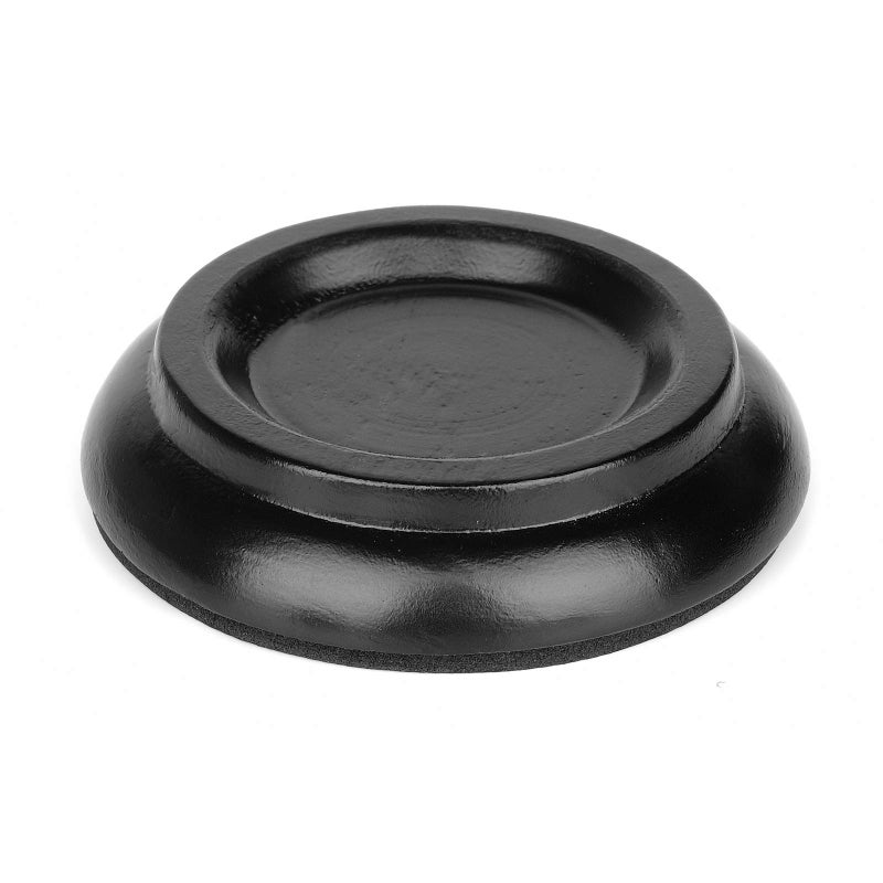 Eison Piano Caster Cups for Upright Piano Wooden Piano Caster Piano Leg Floor Protectors with Non-Slip & Anti-Noise Foam Hardwood Floor Protectors, Set of 4, Black - Image 5