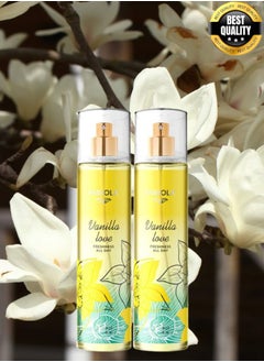 Fabiola 2 Pieces Vanilla Love Body Mist 250ML  - Image 1