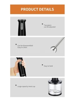 sokany 5 in 1 Hand Blender & Food Mixer - 800 Watt  - Image 5