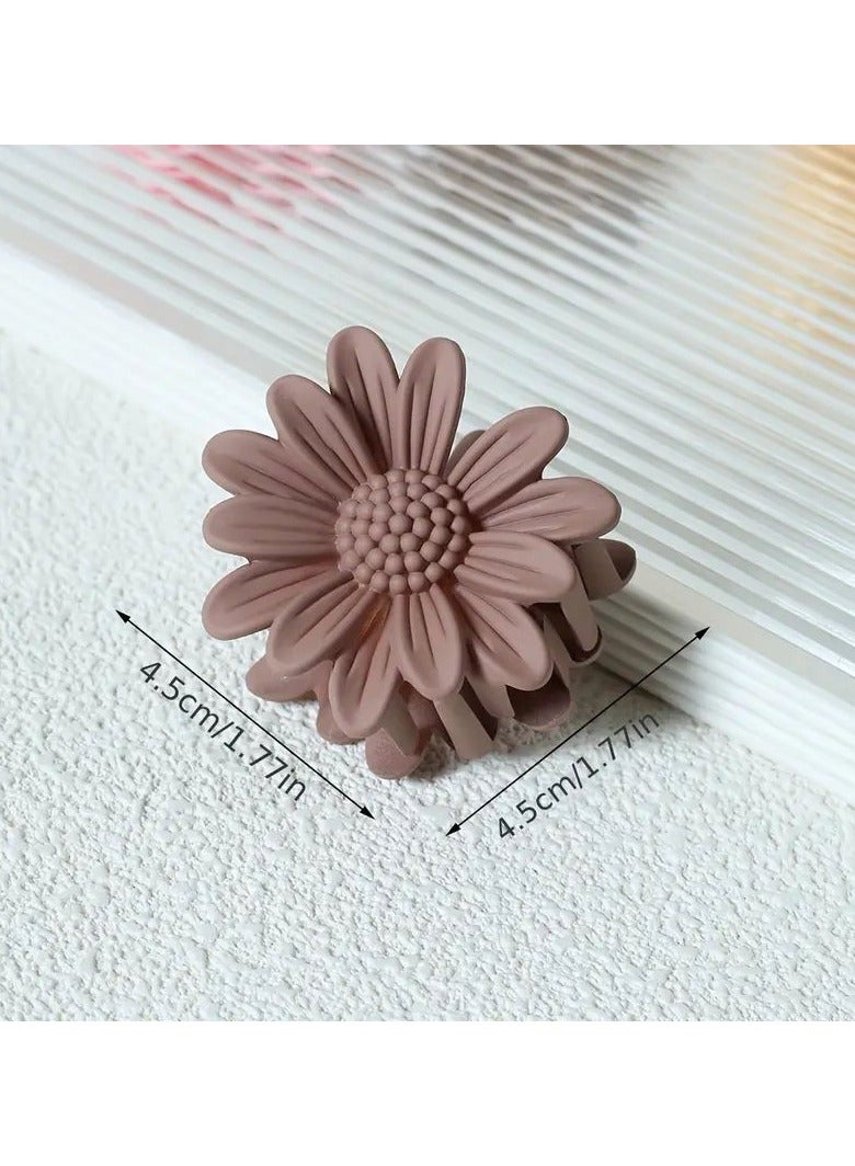 toka Hair clip flower 6 pieces multi color - Image 2