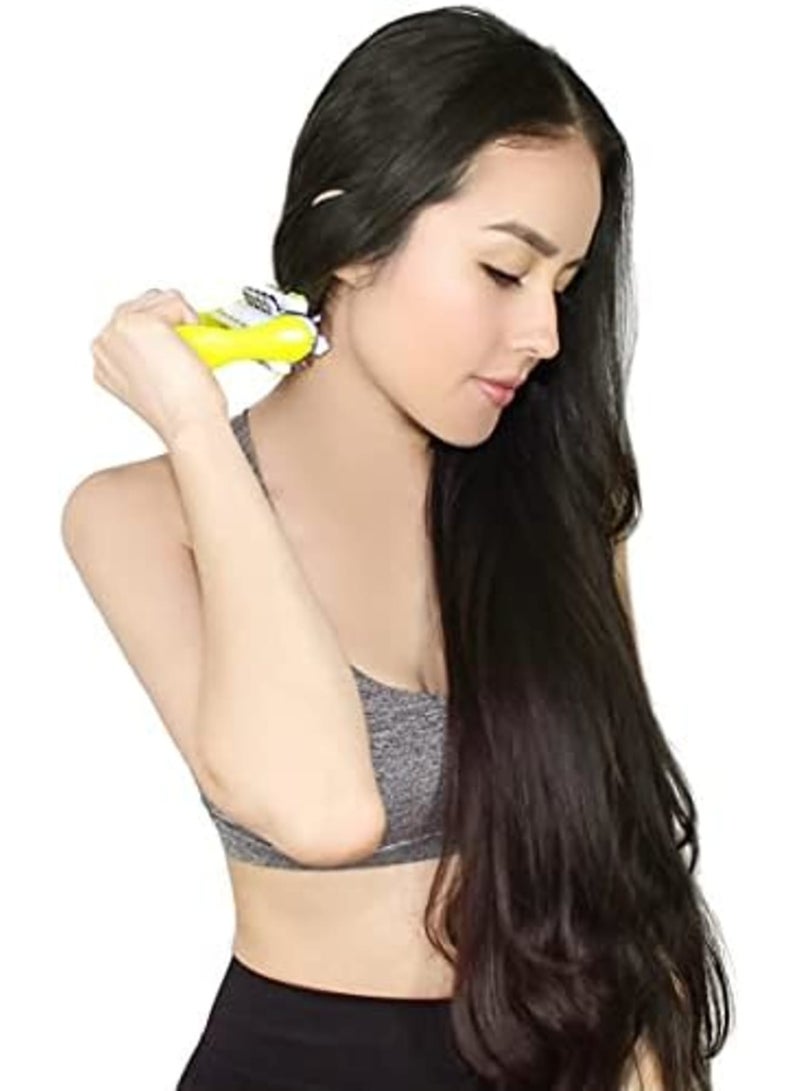 Luckam Fascia Release and Cellulite Remover Muscle Massage Roller, Mini Trigger Point Deep Tissue Myofascial Release Body Therapy Massager Tool For Relaxation - Image 4