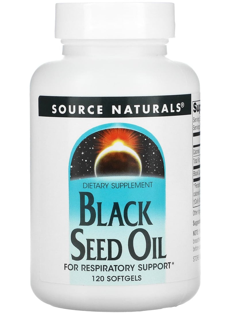 Black Seed Oil, 120 Softgels