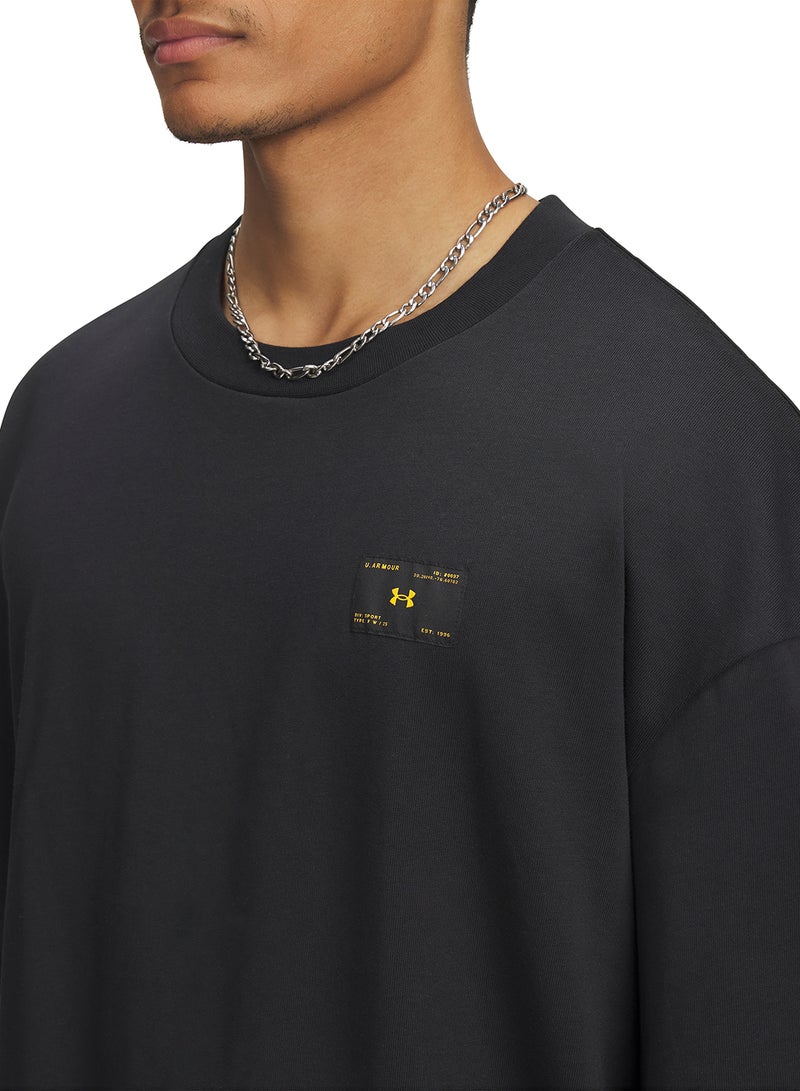 UNDER ARMOUR Woven Label T- Shirt - Image 3