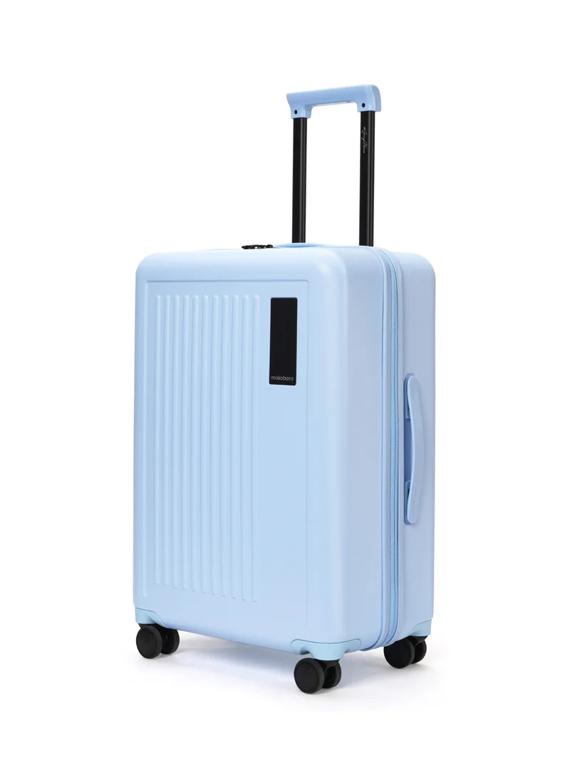 Mokobara The Transit Wave Check-In Luggage - Polycarbonate Material | Shy Blue, Blue