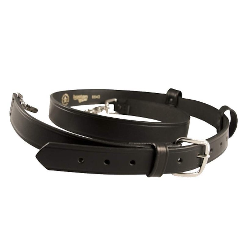 Boston Leather حزام راديو رجال الإطفاء من بوسطن ليذر - أصلي 1 1/4، نيكل، عادي، أسود، قياسي، 6543-1 - Image 5