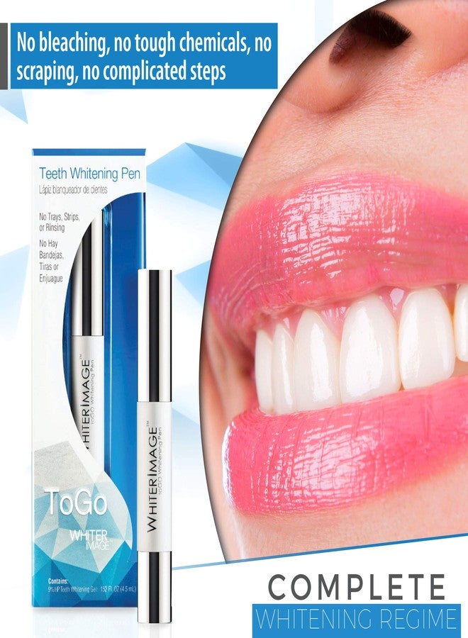 وايتر إيمج قلم تبييض الأسنان Whiter Image Togo، يزيل بقع الأسنان العنيدة ويقوي المينا، جل سيروم ترميمي يعالج تلف المينا الناتج عن التبييض - Image 2