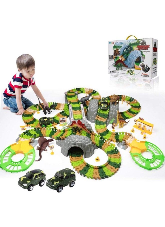 Dinosaur Train Toys For Kids Longer Track 6 Realistic Jurassic Dino Figures 2 Electric Toy Car Twisted Flexible Train Track Set For Toddlers Boys & Girls 3 4 5 6 7 Years - pzsku/Z214608FDB3FC90E99287Z/45/_/1689331932/0bf095b4-713c-4609-b164-8d9bb3b0ad4e