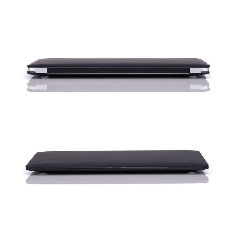 RUBAN Case for MacBook Air 13 inch Case 2022, 2021-2018 Release A2337 M1 A2179 A1932 - Protective Snap On Hard Shell Cover and Keyboard Cover for Version MacBook Air 13 with Touch Bar (Black) - Image 4