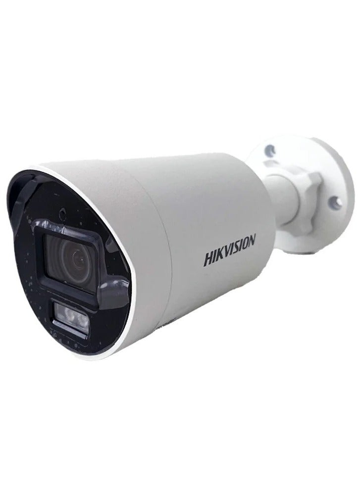 HIKVISION 4MP AcuSense ColorVu Fixed Mini Bullet Network Camera, 2.8mm Fixed Focal Lens, H.265+ Compression, Built In Microphone, 24/7 Colorful Imaging, 40m Light Range, Dust Resistant | DS-2CD2047G2H-LIU - Image 2