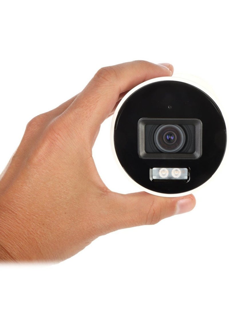 HIKVISION 4MP AcuSense ColorVu Fixed Mini Bullet Network Camera, 2.8mm Fixed Focal Lens, H.265+ Compression, Built In Microphone, 24/7 Colorful Imaging, 40m Light Range, Dust Resistant | DS-2CD2047G2H-LIU - Image 3