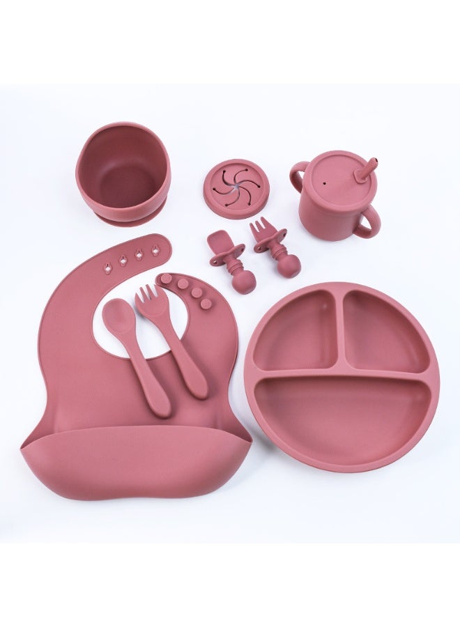 Baby Feeding Set – Baby Utensils 6–12 Months, Suction Plate & Bowl, Cup, Bib & Training Spoons | Food Grade Silicone, Dishwasher Safe Baby Eating Set - Image 5