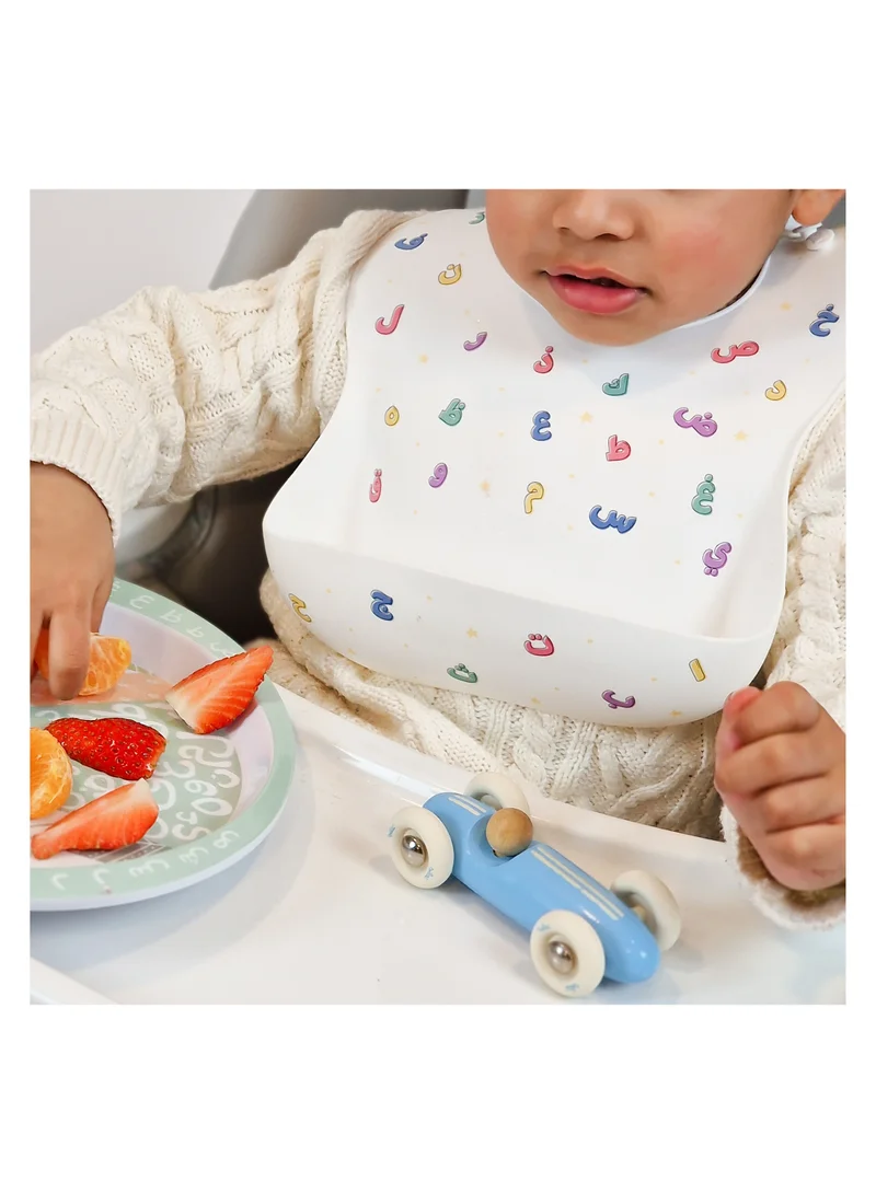 ONCE UPON A DUA Lux Silicone Baby Bib